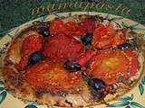 Tatin de tomates à la poele