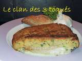 Filet de poisson en croute d’ail