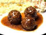 Boulettes de boeuf moutarde et miel