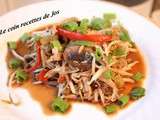 Chop suey au poulet