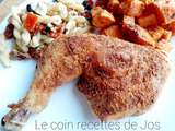 Cuisses de poulet croustillantes