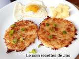 Galettes de pommes de terre (hash browns)