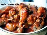 Pilons de poulet au ketchup et au  ginger ale