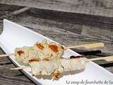 Brochettes de poulet au yaourt