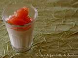 Verrine crème d'artichaut au saumon