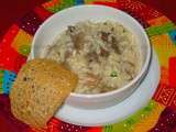 Risotto alla valsugana et sa tuile de parmesan (Calorique)