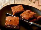 Brownie chocolat, pistache et orange