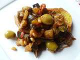 Caponata aux fruits secs