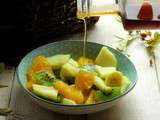 Salade de fruits d’hiver au sirop de tilleul