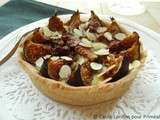 Tartelettes amandines aux figues et au sirop de cactus vanillé