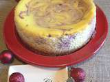 Cheesecake Chocolat Blanc et Framboises