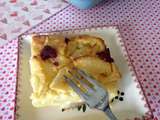 Clafoutis Pommes, Poire & Framboises