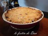 Crumble aux fruits d'automne