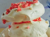 Meringues aux Pralines Roses