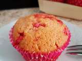 Muffins aux Pralines Roses