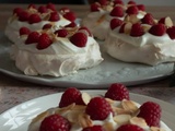 Pavlova aux Framboises