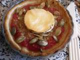 Tarte tomates & chevre