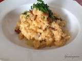 Risotto au chouchou (Christophine) et chorizo