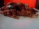 Brownie au flocon d'avoine