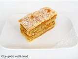 Millefeuille des rois à la gelée d'abricots