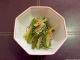 Itame sucré-salé de topinambour et haricots verts トピナンブ一ルといんげんの甘辛炒め