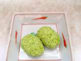 Zunda mochi mochi aux graines de soja ずんだ餅