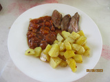 Magret de canard aux mirabelles