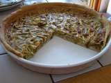 Tarte aux amandes et à la rhubarbe et aux épices