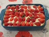 Tiramisu aux fraises