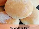 Beignets fourrés (beurre de cacahuètes) au four (companion ou non)