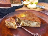 Gâteau aux oeufs, pommes et poires (igbas)