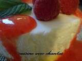 Bavarois aux fraises et framboises