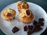 Muffins coeur chocolat