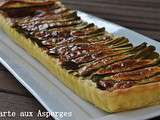 Tarte aux Asperges Vertes