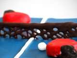 Gateau table de ping pong