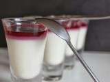 Panacotta Framboises-Mûres