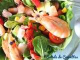 Salade de Crevettes - Maïs & Avocat