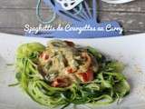 Spaghettis de Courgettes au Curry