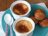 Petites crèmes caramel aux oeufs