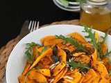 Salade de courge butternut aux graines