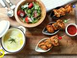 Brochettes de poulet à l’Indienne au tandoori maison