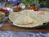 Tortilla inratable pour fajitas-tacos-wrap-nachos