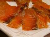 Saumon gravlax pour la Ronde Interblog