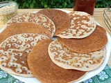 Oladky :  pancakes  ukrainiens au sarrasin