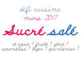 Résultats du défi cuisine  Sucré Salé 