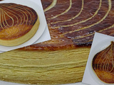 Galette des rois marron oranges confites