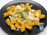 Gnocchi de butternut au beurre de romarin