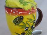 Mug cake petits pois, menthe