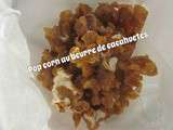 Pop corn au beurre de cacahuètes