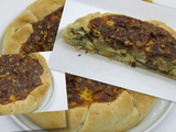 Quiche pommes de terre, cèpes, sauge et noix